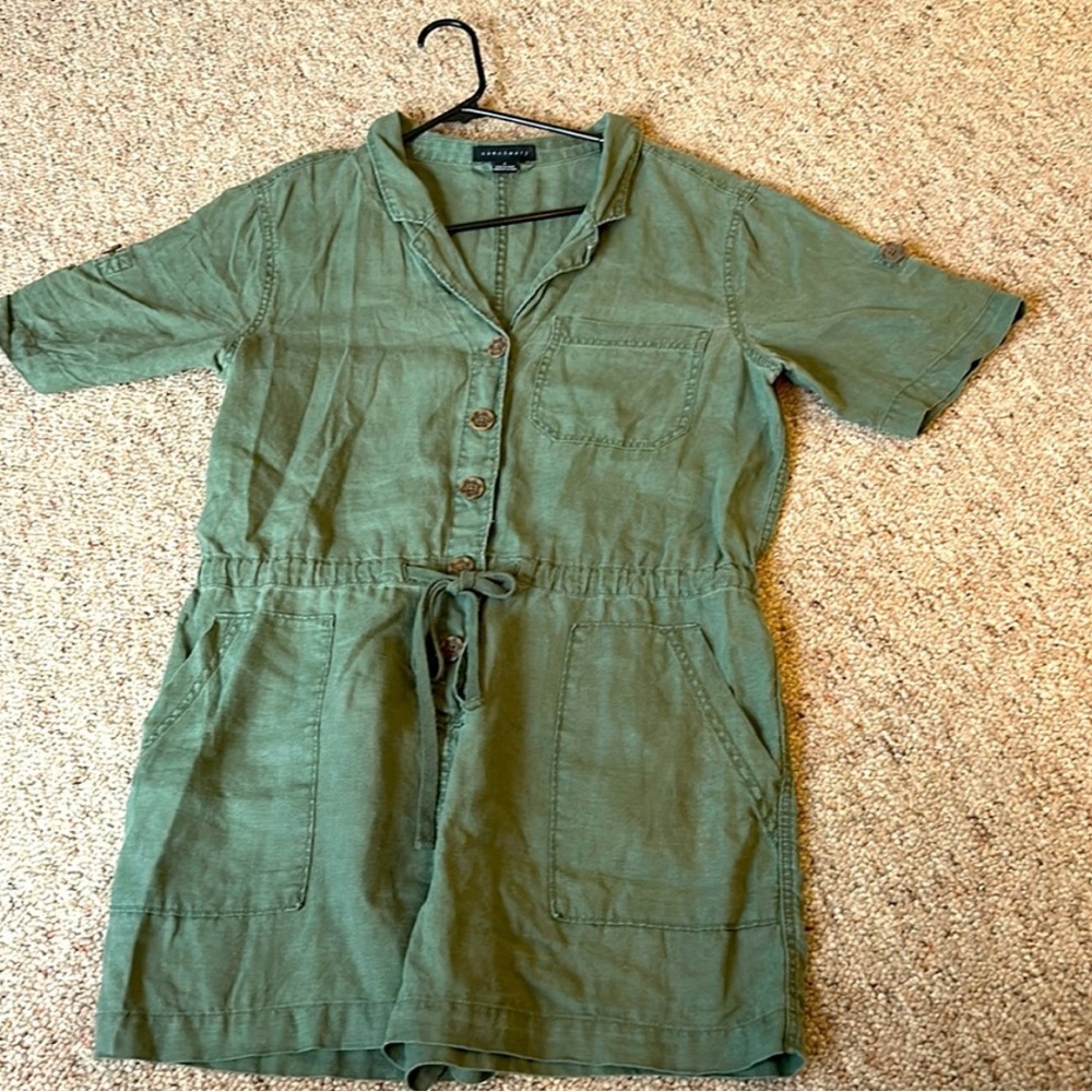 Sanctuary Olive Green Romper